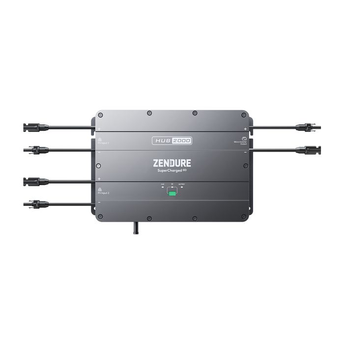 Zendure SolarFlow2000 Set 7,68kWh Smart PV Hub2000 mit 4x AB2000