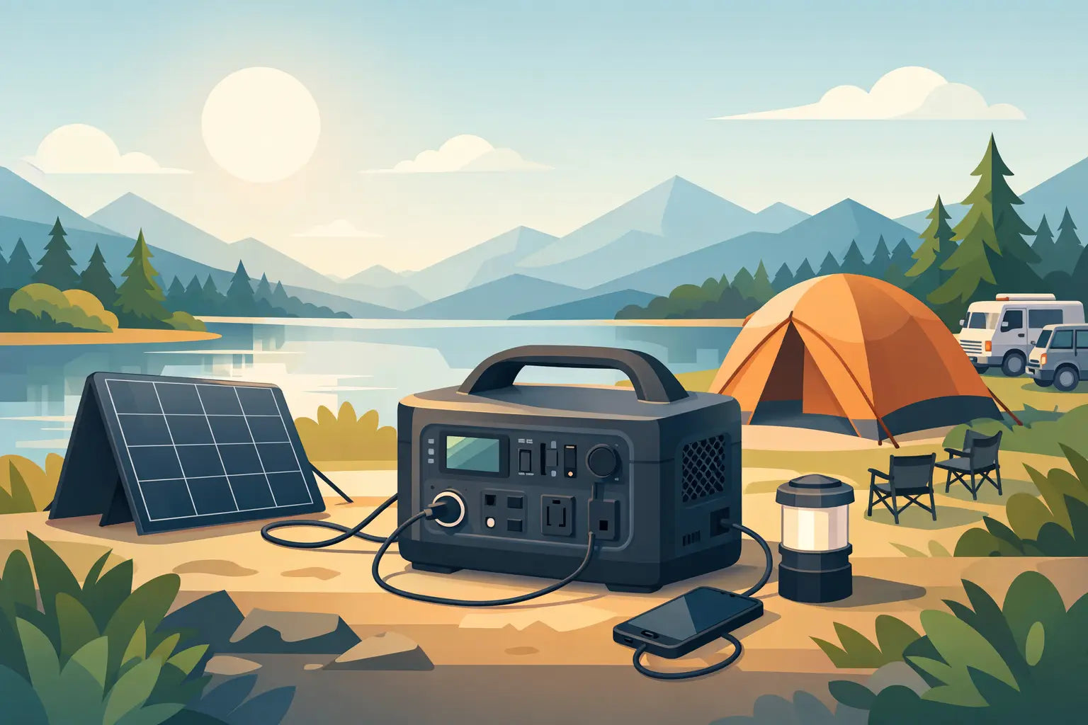 Powerstation fürs Camping kaufen: richtig wählen