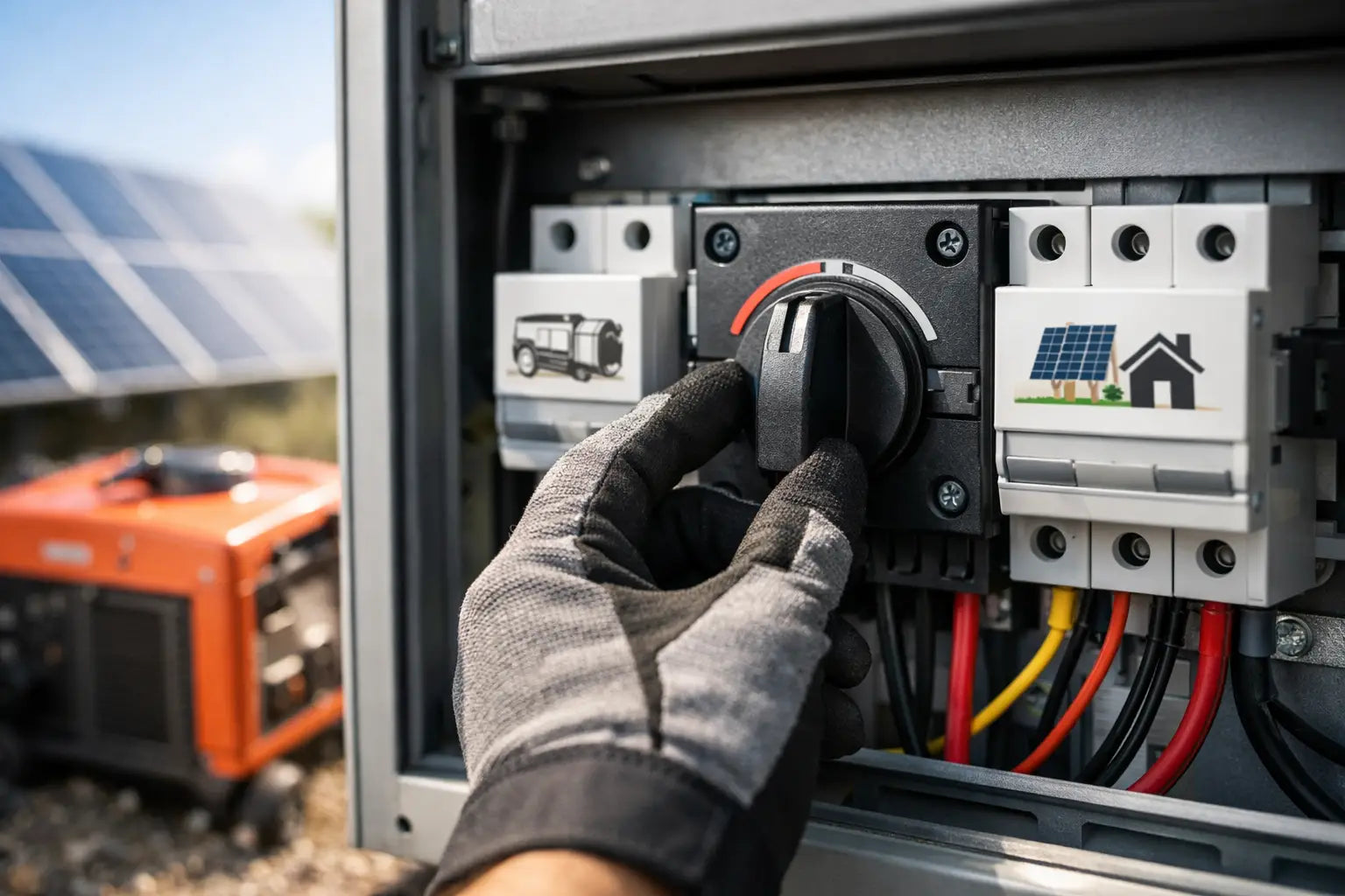 Notstromumschalter für PV-Anlage richtig wählen