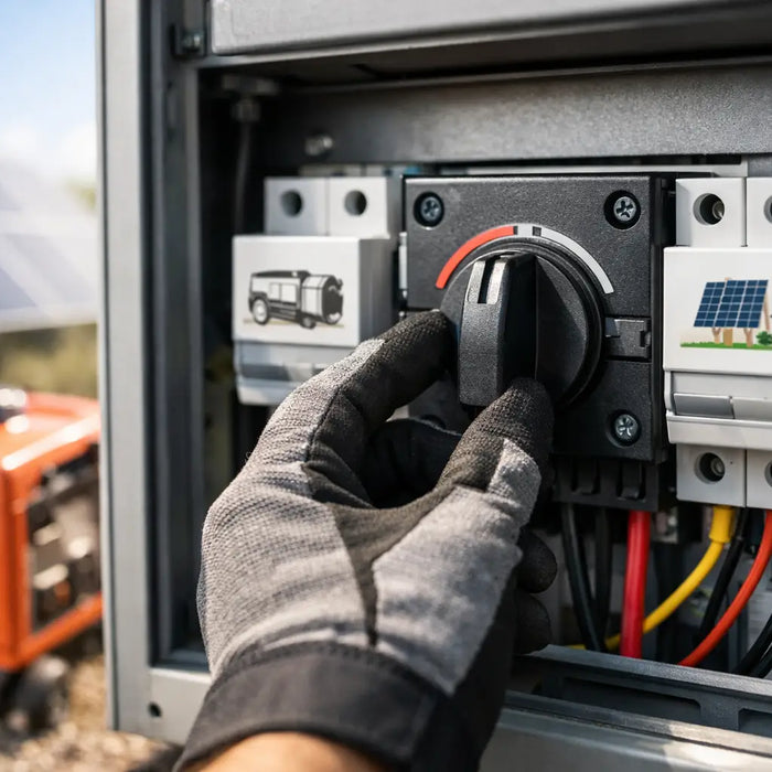 Notstromumschalter für PV-Anlage richtig wählen