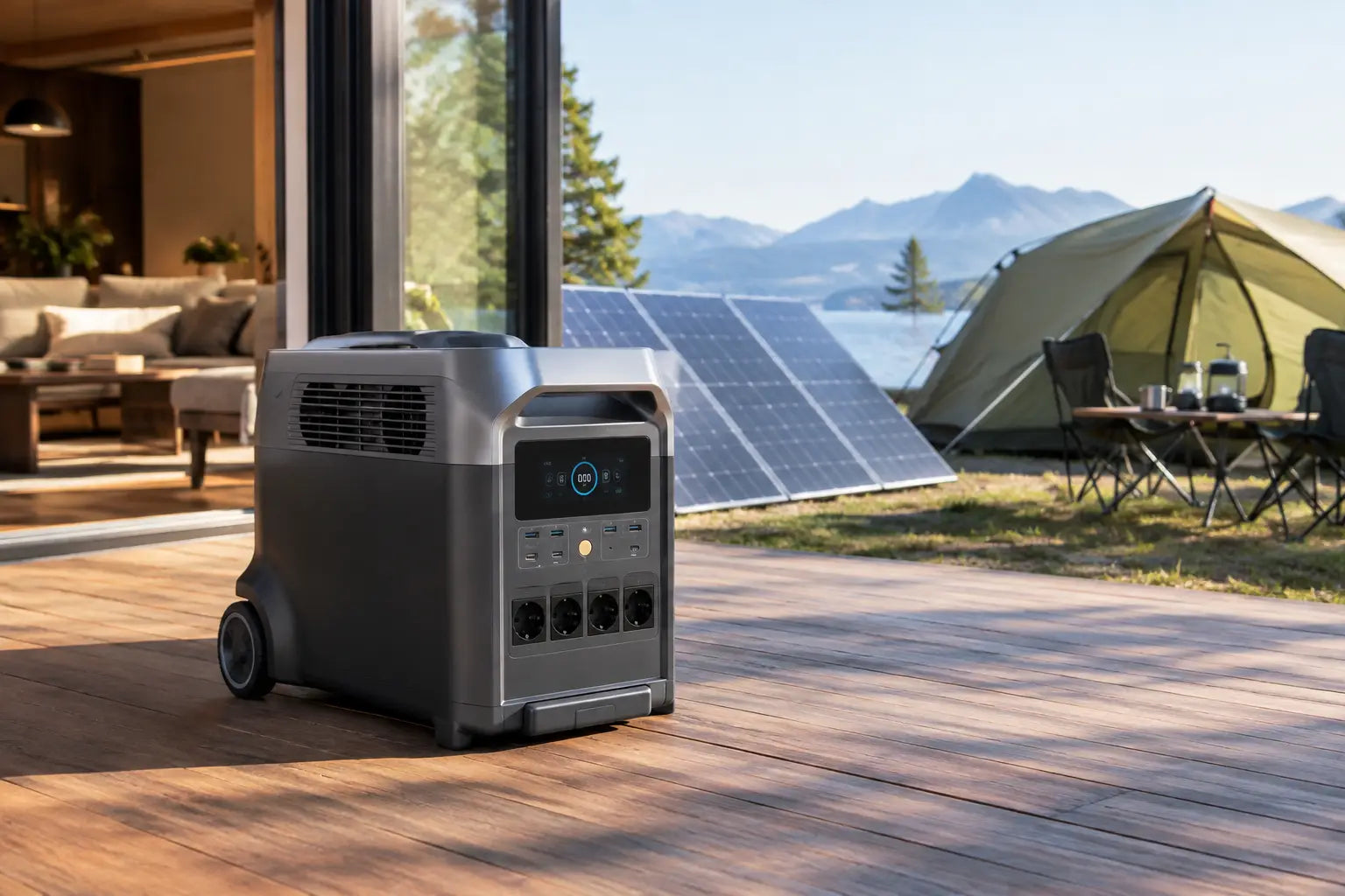 EcoFlow Delta Pro Test für Haus und Camping