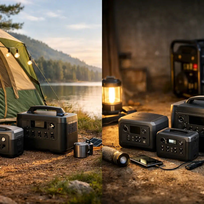 Powerstation Vergleich für Camping und Notstrom