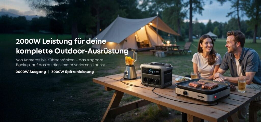 Anker SOLIX C1000X Gen 2 Tragbare Powerstation