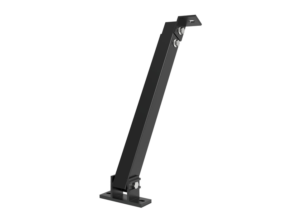 Solarmodul Solarpanel Halterung für Flachdach 10–35° Verstellbarer winkel Full Black - 0% MwSt (Angebot gemäß§12 Abs.3 UstG)