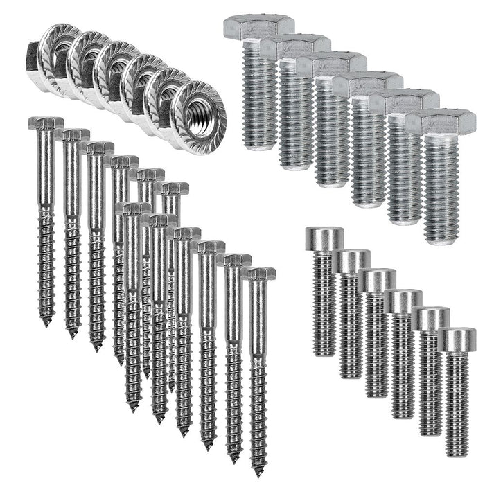 Befestigungs-Set für 2 Solarmodule - für Dachziegel für Solarmodule mit 40mm Rahmenhöhe