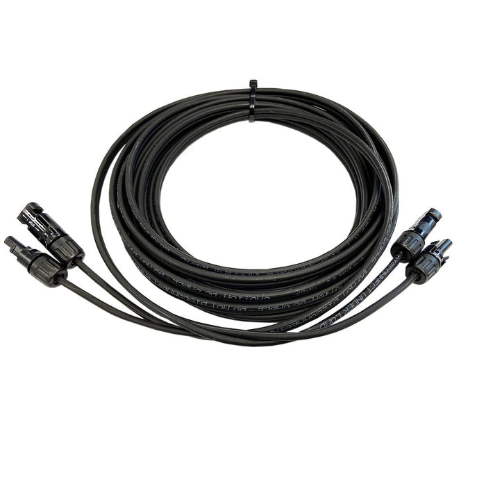 2x4mm² MC-4 zu MC4 Verbindungskabel Stecker/ Buchse Verlängerung