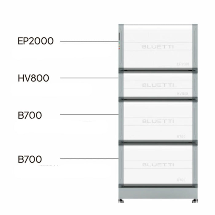 BLUETTI EP2000 mit 3 x B700 | 22,1 kWh