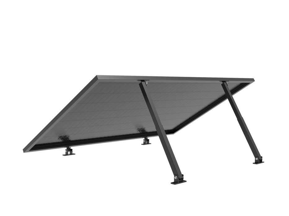 Solarmodul Solarpanel Halterung für Flachdach 10–35° Verstellbarer winkel Full Black - 0% MwSt (Angebot gemäß§12 Abs.3 UstG)
