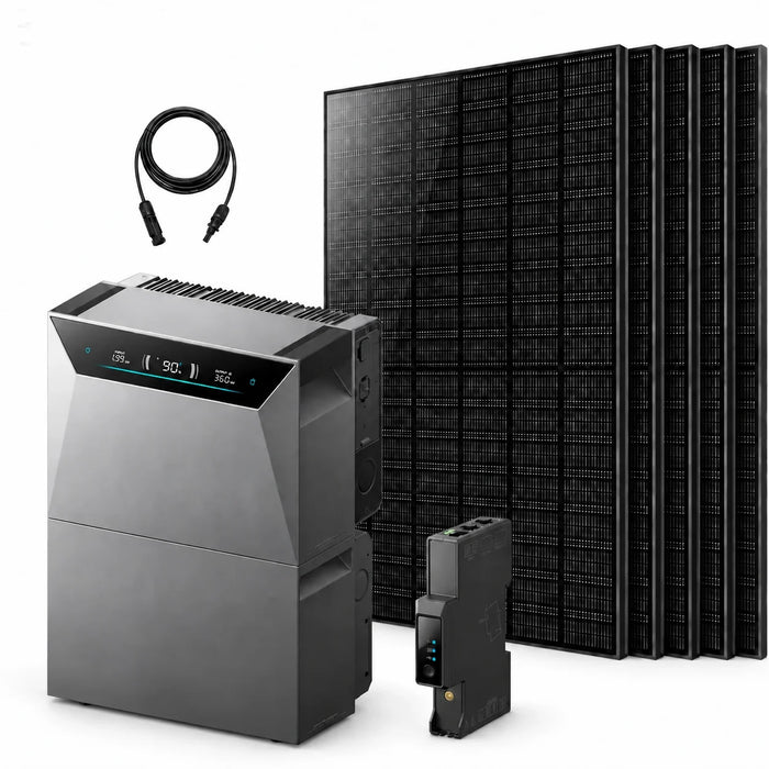 Anker SOLIX Solarbank 4 E5000 Pro + BP5000 Set – 2000 Wp