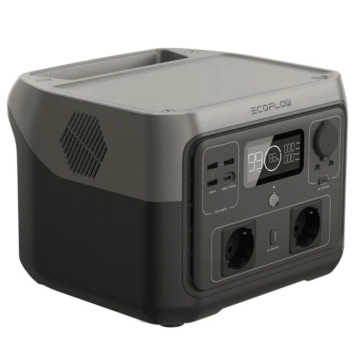 EcoFlow River 2 Max Powerstation 512Wh 500W AC USB Port