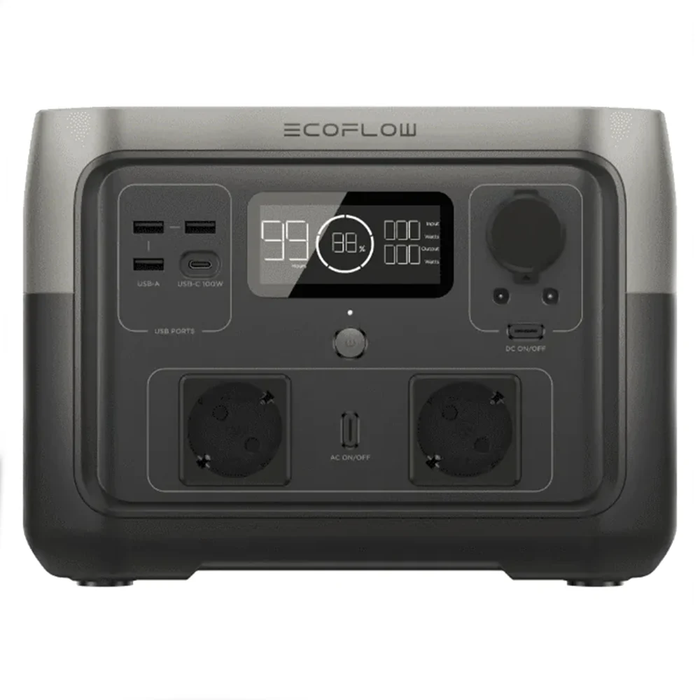 EcoFlow River 2 Max Powerstation 512Wh 500W AC USB Port