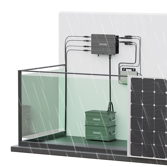 Zendure SolarFlow Set 960Wh Smart PV Hub 1200 MPPT mit 1x AB1000S Erweiterungsbatterie