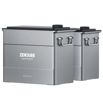 Zendure Hyper 2000 3,84kWh SolarFlow Set mit 2x AB2000 Erweiterungsbatterie