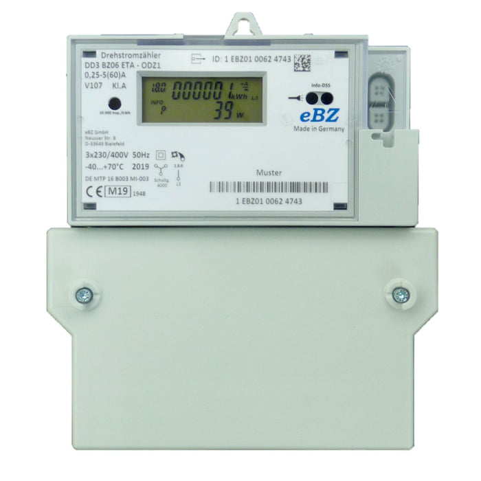 powerfox WLAN-Stromzählerausleser poweropti+ PB202001 für eBZ und EasyMeter Zähler, inkl. Smartphone-App