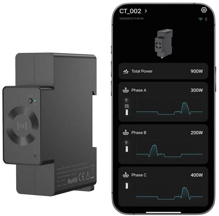 Marstek Smartmeter CT002 für Balkonkraftwerk-Speicher Gen1