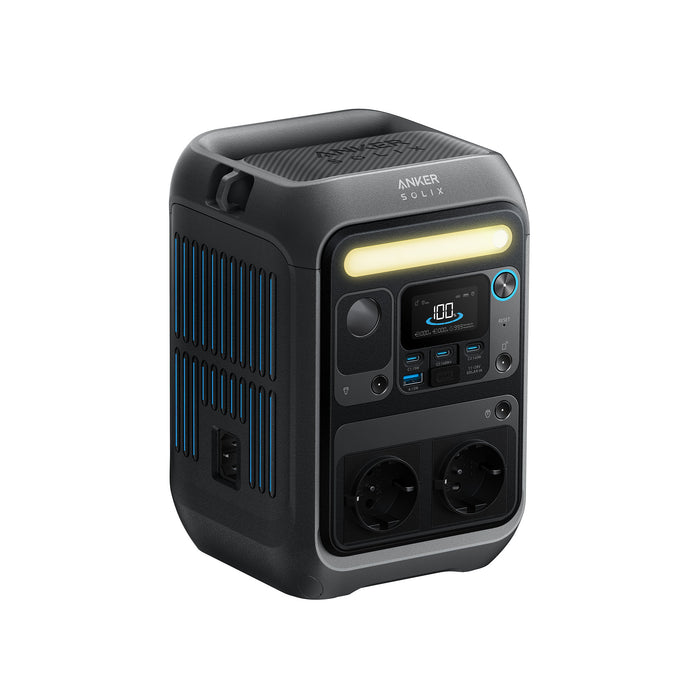 Anker SOLIX C300X AC Tragbare Powerstation - 288Wh | 300W - 0% MwSt (Angebot gemäß§12 Abs.3 UstG)