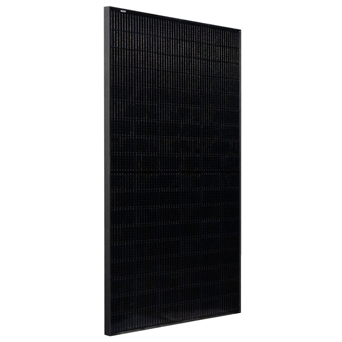 Solar-Direct 820W HM-600 Balkonkraftwerk Full Black Einspeisesteckdose - 15m Anschlusskabel – Montageset Ziegeldach