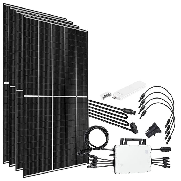 Balkonkraftwerk 1700W HM-1500 DTU-WLite Trina Vertex-S 425 Mini-PV Solaranlage