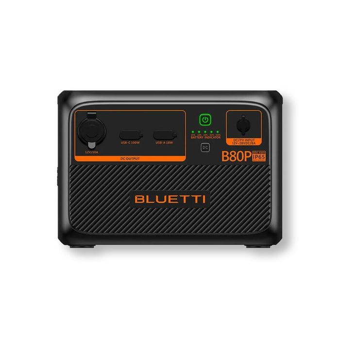 Bluetti B80P Powerstation 806 Wh 120W Solarakku - 0% MwSt (Angebot gemäß§12 Abs.3 UstG)