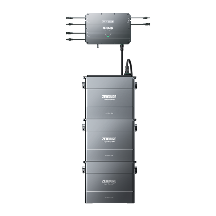 Zendure SolarFlow2000 Set 5,76kWh Smart PV Hub2000 mit 3x AB2000