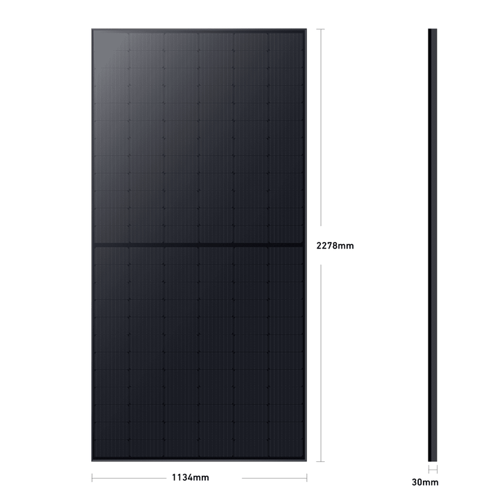 Anker SOLIX Balkonkraftwerk 2× RS50B Panel 540W, Mikro-Wechselrichter 600W/800W, ohne Halterung - 0% MwSt (Angebot gemäß§12 Abs.3 UstG)