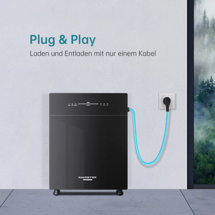 Marstek VENUS-E 5.12 kWh AC-gekoppelter Stromspeicher Solarbatterie