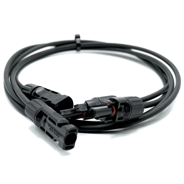 WATTSTUNDE® VSS 6.1 Verlängerungskabel Solarmodul zu Solarmodul 2x 1 Meter 6mm²