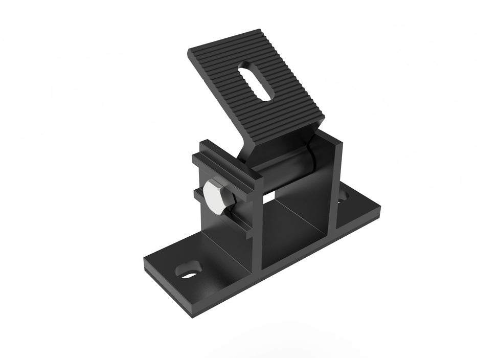 Solarmodul Solarpanel Halterung für Flachdach 10–35° Verstellbarer winkel Full Black - 0% MwSt (Angebot gemäß§12 Abs.3 UstG)