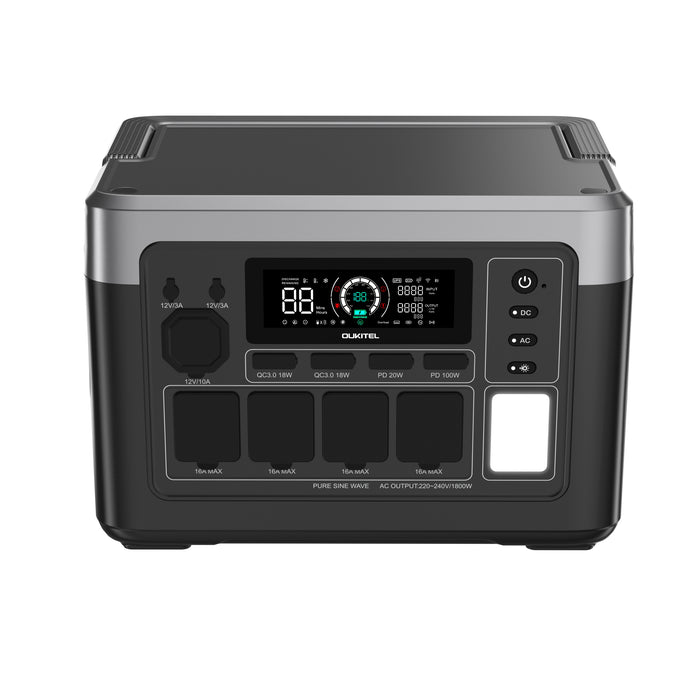 OUKITEL P1000E PLUSPortable Power Station – 1800 W | 1024 Wh LiFePO4