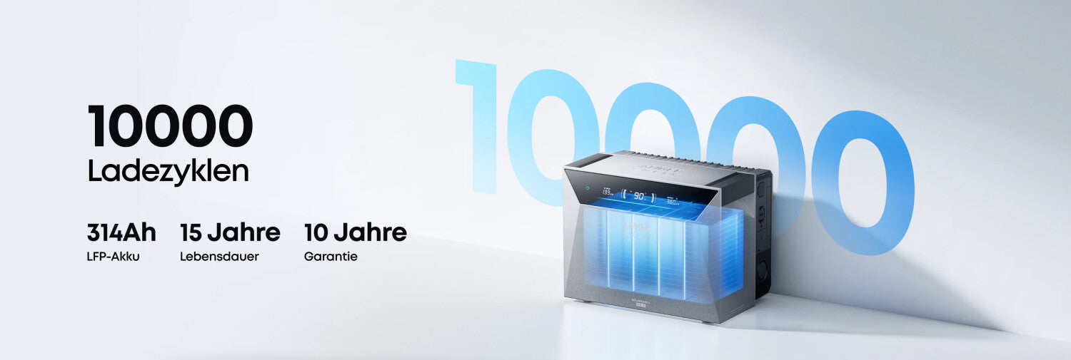 Anker Solix 4 Solarbank E5000 Pro Balkonkraftwerk-Speicher 5kWh