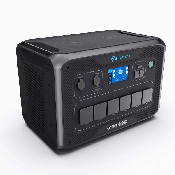 Bluetti AC300 + B300 Batterie Modul 3072 Wh