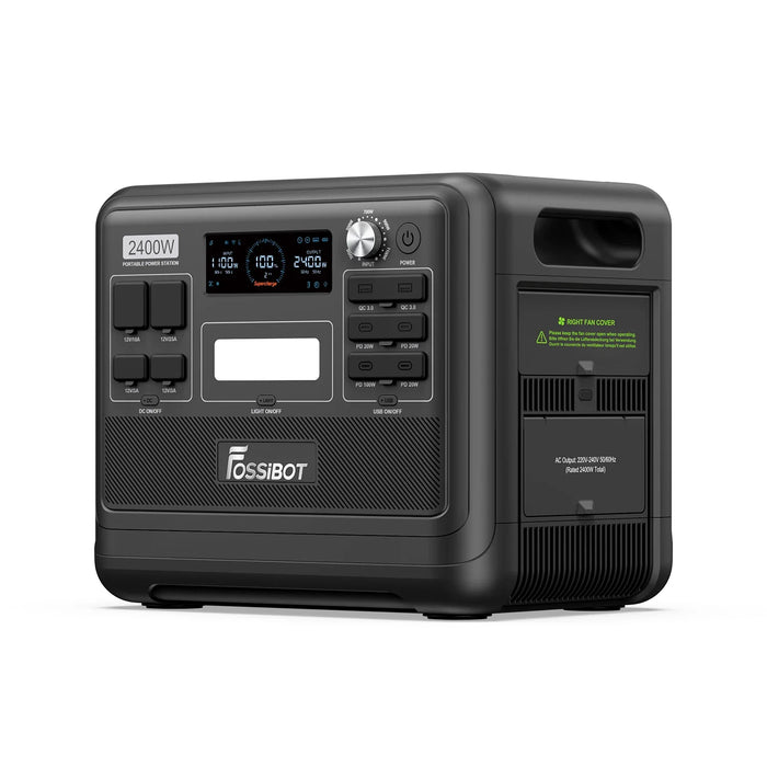 FOSSiBOT F2400 Tragbare Powerstation | 2400 W 2048 Wh