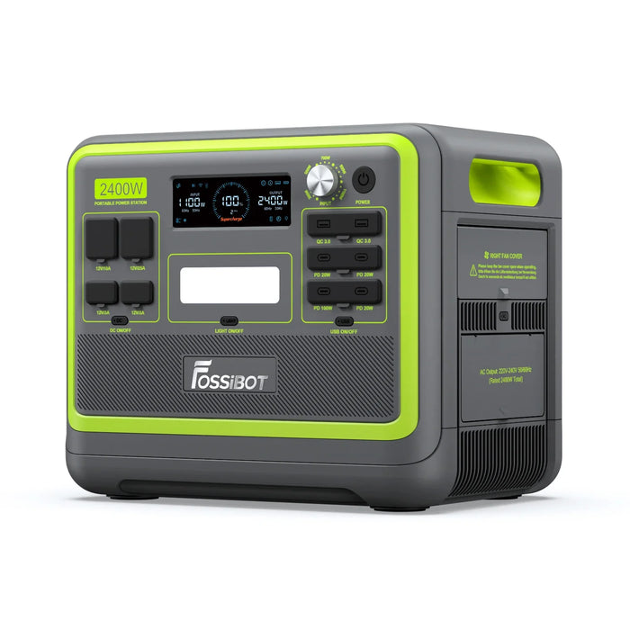FOSSiBOT F2400 Tragbare Powerstation | 2400 W 2048 Wh
