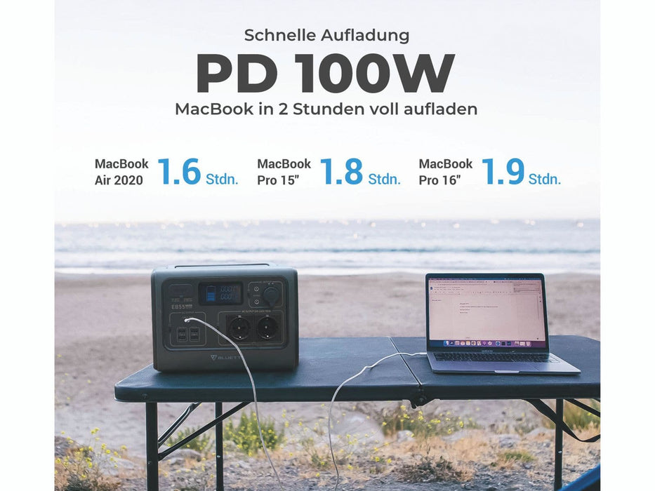 Bluetti Powerstation EB55, 700 W B-Ware