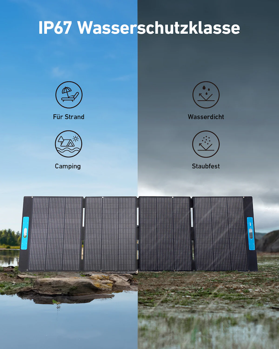 Anker SOLIX PS400 Portable Solar Panels (400W)