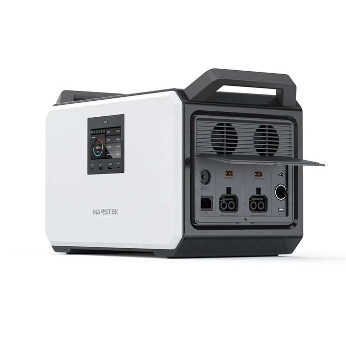 MARSTEK MERCURY M2200 Tragbare Powerstation, 2240Wh LiFePO4 - 0% MWST (ANGEBOT GEMÄSS§12 ABS.3 USTG)