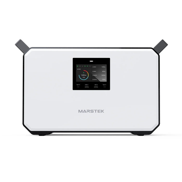 MARSTEK MERCURY M2200 Tragbare Powerstation, 2240Wh LiFePO4
