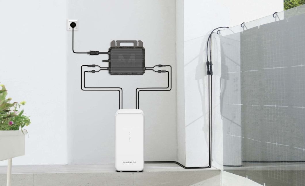 Marstek B2500-D 2240Wh Speicher für Balkonkraftwerke auch als Erweiterung für Anker Solix Solarbank 2 E1600 PRO - 0% MwSt (Angebot gemäß§12 Abs.3 UstG) B-Ware
