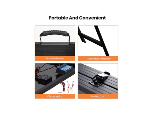 200W Koffer-Solarmodul-Kit