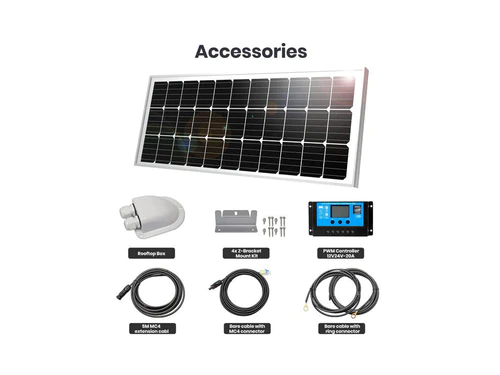 2xRV 100W Solarpanel-Ladesystem