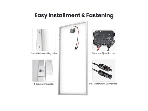 2xRV 100W Solarpanel-Ladesystem