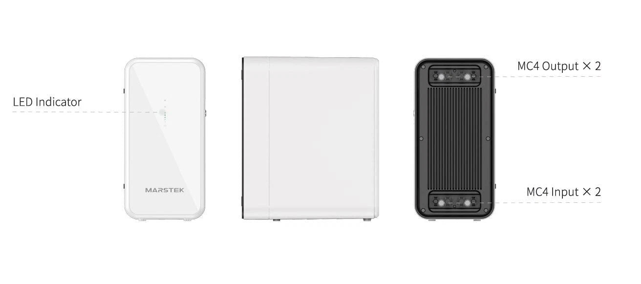 Marstek B2500-D 2240Wh Speicher für Balkonkraftwerke auch als Erweiterung für Anker Solix Solarbank 2 E1600 PRO - 0% MwSt (Angebot gemäß§12 Abs.3 UstG) B-Ware