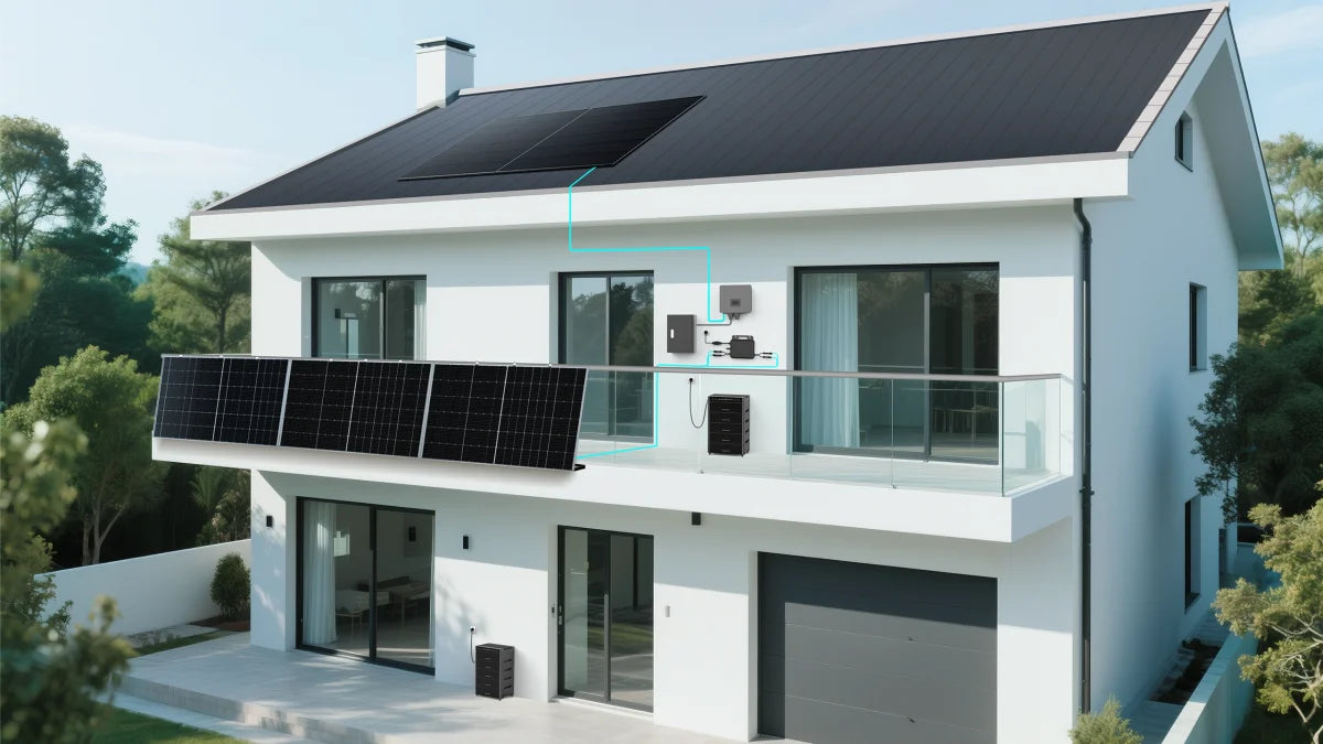 MARSTEK VENUS A 2,12 kWh All-in-One Balkonkraftwerk mit Speicher - 0% MWST (ANGEBOT GEMÄSS§12 ABS.3 USTG)