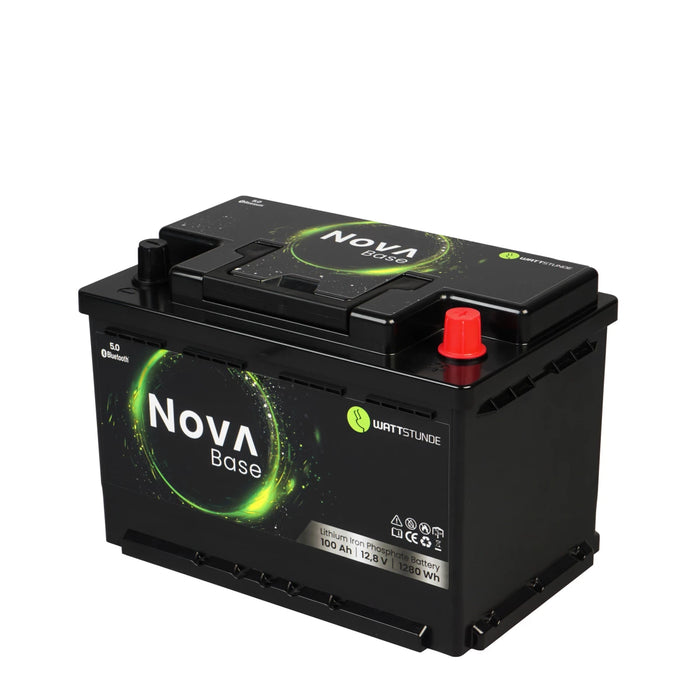 WATTSTUNDE® NOVA Base 100Ah Batterie LiFePO4 - 0% MWST (ANGEBOT GEMÄSS§12 ABS.3 USTG)