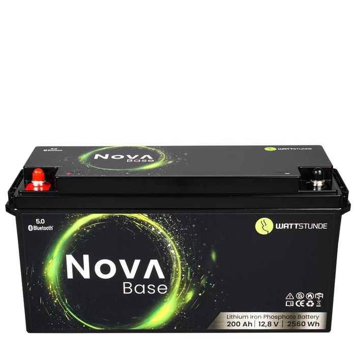 WATTSTUNDE® NOVA Base 200Ah Batterie LiFePO4 - 0% MWST (ANGEBOT GEMÄSS§12 ABS.3 USTG)