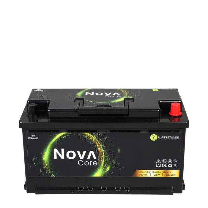WATTSTUNDE® NOVA Core 100Ah Batterie LiFePO4 - 0% MWST (ANGEBOT GEMÄSS§12 ABS.3 USTG)