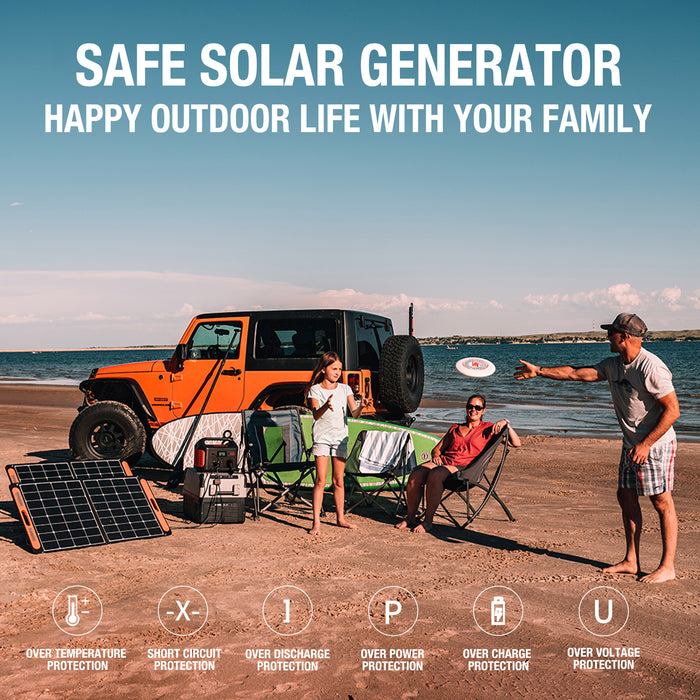 Jackery Faltbares Solarpanel SolarSaga 100