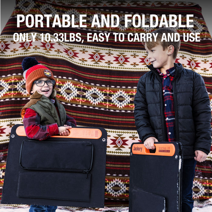 Jackery Faltbares Solarpanel SolarSaga 100