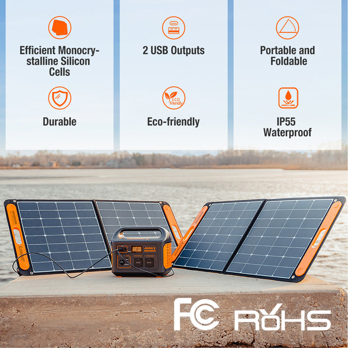 Jackery Faltbares Solarpanel SolarSaga 100