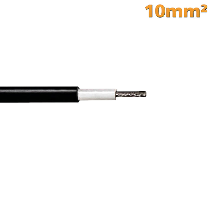 10mm² Solarkabel als lfm Meter